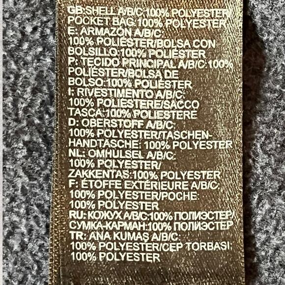 North Face 200 Tundra Denali Fleece Jacket Women’s Medium Blue Floral Camo - Picture 9 of 14